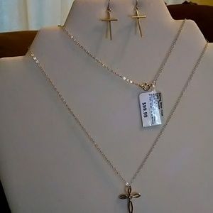 Sterling Silver Cross Necklace